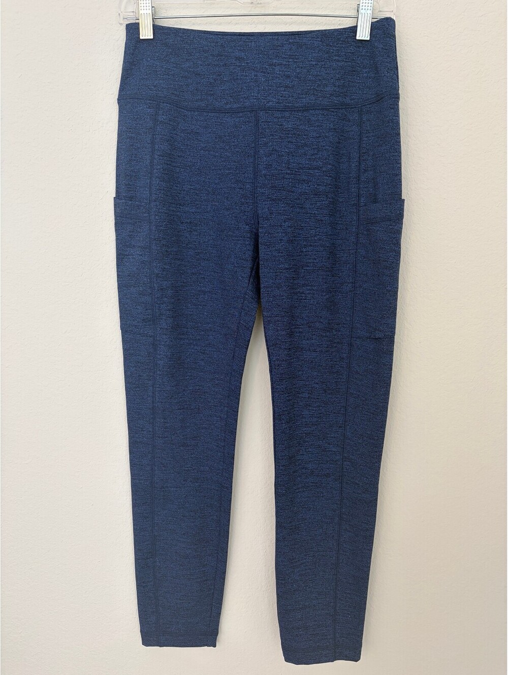Vineyard Vines Women's Navy 7/8 Activewear Leggings with Pockets Size Medium M